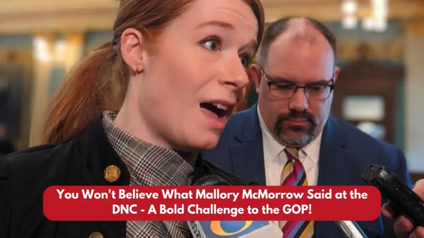 You Won’t Believe What Mallory McMorrow Said at the DNC – A Bold Challenge to the GOP!