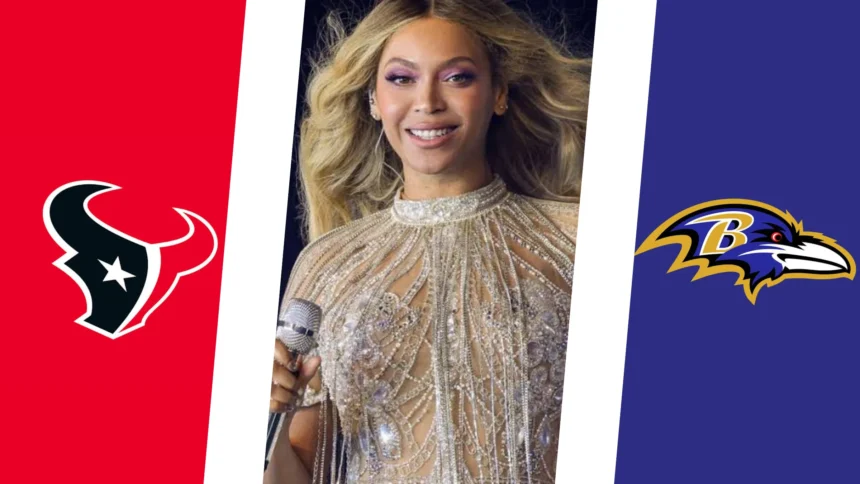 Texans vs Ravens Get Beyonce Magic at Christmas Halftime Show